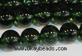 CNC443 15.5 inches 10mm round dyed natural white crystal beads