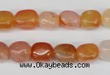 CNG06 15.5 inches 9*12mm nuggets agate gemstone beads