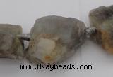 CNG1011 15.5 inches 15*25mm - 25*30mm nuggets labradorite beads