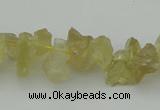 CNG1117 15.5 inches 8*12mm - 13*18mm nuggets lemon quartz beads