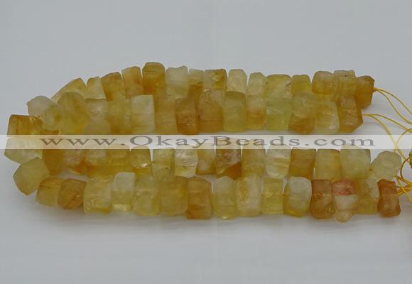 CNG1174 15.5 inches 12*16mm - 15*20mm nuggets citrine beads