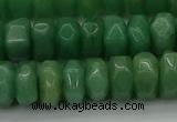 CNG1184 15.5 inches 6*14mm - 8*14mm nuggets green aventurine beads