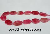 CNG1202 15.5 inches 20*30mm - 25*35mm freeform agate beads