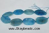 CNG1214 15.5 inches 25*40mm - 30*45mm freeform agate beads