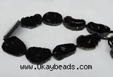 CNG1247 15.5 inches 25*35mm - 30*45mm freeform agate beads