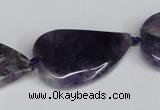 CNG1425 15.5 inches 22*30mm - 25*35mm freeform amethyst beads