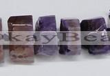 CNG1484 15.5 inches 10*15mm - 12*25mm nuggets agate gemstone beads