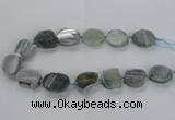 CNG1658 15.5 inches 22*28mm - 25*30mm freeform druzy agate beads