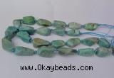 CNG1728 15.5 inches 15*20mm - 20*30mm nuggets amazonite beads