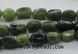 CNG222 15.5 inches 7*9mm nuggets canadian jade gemstone beads