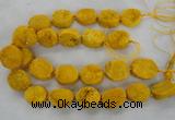 CNG2411 15.5 inches 22*28mm - 28*35mm freeform agate beads