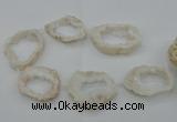 CNG2440 15.5 inches 45*50mm - 55*65mm freeform druzy agate beads