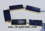 CNG2445 15.5 inches 20*40mm - 20*45mm freeform lapis lazuli beads