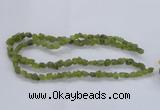 CNG2537 4*6mm – 6*10mm nuggets peridot beads wholesale