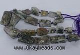 CNG2632 15.5 inches 18*25mm - 20*40mm freeform druzy amethyst beads