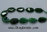 CNG2640 15.5 inches 22*30mm - 25*35mm freeform agate beads