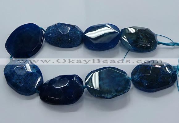 CNG2650 15.5 inches 30*38mm - 40*50mm freeform agate beads