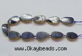 CNG2725 15.5 inches 18*28mm - 20*30mm freeform lapis lazuli beads