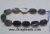 CNG2727 15.5 inches 18*28mm - 20*30mm freeform lapis lazuli beads