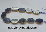 CNG2728 15.5 inches 18*28mm - 20*30mm freeform sodalite beads