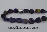 CNG2769 15.5 inches 20*22mm - 22*26mm freeform agate beads