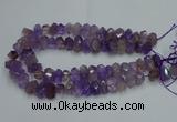 CNG2821 10*14mm - 13*18mm faceted nuggets ametrine beads