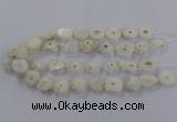 CNG2845 15.5 inches 15*20mm - 25*30mm freeform druzy agate beads