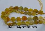 CNG2907 15.5 inches 12*16mm - 15*25mm freeform agate beads