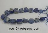 CNG3009 15.5 inches 15*20mm - 22*30mm nuggets lapis lazuli beads