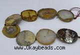 CNG3030 15.5 inches 35*40mm - 45*50mm freeform druzy agate beads