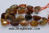 CNG3046 25*30mm - 30*40mm nuggets agate gemstone beads