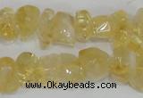 CNG314 15.5 inches 10*14mm nuggets citrine gemstone beads wholesale