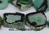 CNG3171 15.5 inches 15*20mm - 25*30mm freeform druzy agate beads