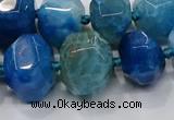 CNG3178 15.5 inches 12*16mm - 25*30mm nuggets agate beads