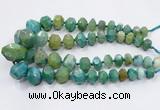 CNG3232 15.5 inches 12*16mm - 25*30mm nuggets agate beads