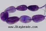 CNG3350 15.5 inches 40*50mm - 45*60mm freeform agate beads