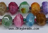 CNG3370 15.5 inches 10*14mm - 12*16mm nuggets agate beads