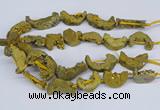 CNG3379 20*30mm - 30*45mm freeform plated druzy agate beads