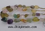 CNG3428 15.5 inches 15*20mm - 20*30mm nuggets mixed quartz beads