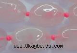 CNG351 15.5 inches 15*20mm - 25*30mm nuggets rose quartz beads