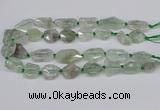 CNG3534 15.5 inches 15*20mm - 20*30mm freeform green quartz beads