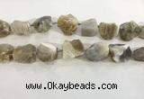 CNG3568 15.5 inches 18*20mm - 25*30mm nuggets rough agate beads