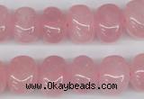 CNG41 15.5 inches 11*15mm nuggets rose quartz gemstone beads