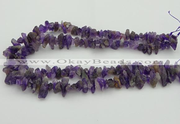 CNG5030 15.5 inches 4*8mm - 6*15mm nuggets amethyst beads