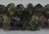 CNG5097 15.5 inches 10*14mm - 12*16mm faceted nuggets fluorite beads