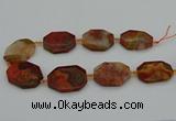 CNG5317 15.5 inches 25*35mm - 35*45mm freeform agate beads