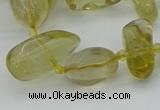 CNG5453 15.5 inches 10*14mm - 12*22mm nuggets lemon quartz beads