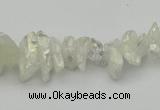 CNG5460 15.5 inches 6*10mm - 8*20mm nuggets plated quartz beads