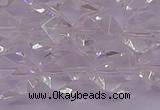 CNG5474 15.5 inches 12mm faceted nuggets white crystal beads