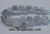 CNG5774 15.5 inches 15*20mm - 20*25mm freeform blue lace agate beads